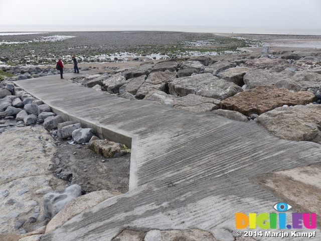 FZ004585 New slipway at Llantwit Major beach